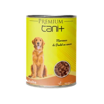 CANI PLUS 400 GR MORCEAU DE POULET EN SAUCE