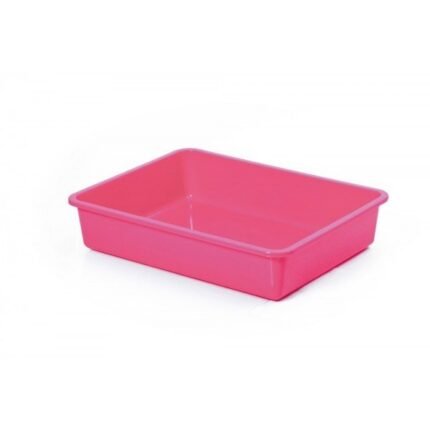 GEORPLAST - BAC À LITIÉRE RECTANGULAIRE . 43 X 33 X 9 H