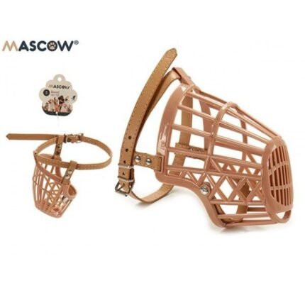 MASCOW - MUSÉLIERE BEIGE POUR CHIEN DE PETITE TAILLE.
