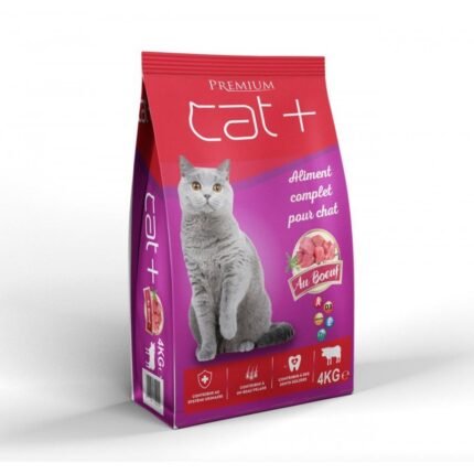 CAT+ BOEUF 4KG.