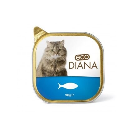 ECO DIANA – PÂTÉ EN BARQUETTE AU POISSON – 100G